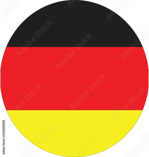 Germony flag, vector illustration 