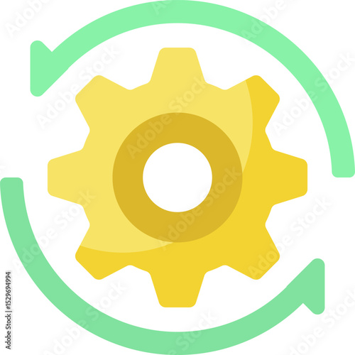 update illustration on a white background        