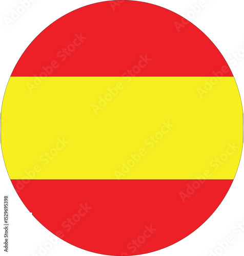Spain flag, vector illustration 