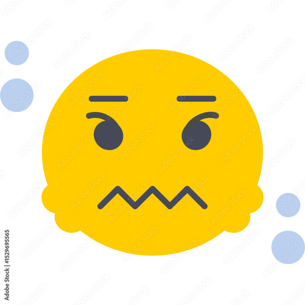 Fototapeta premium Anger Icon