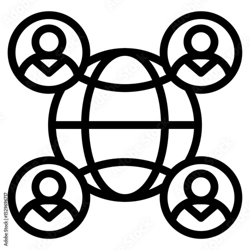 Merge icon vector illustration