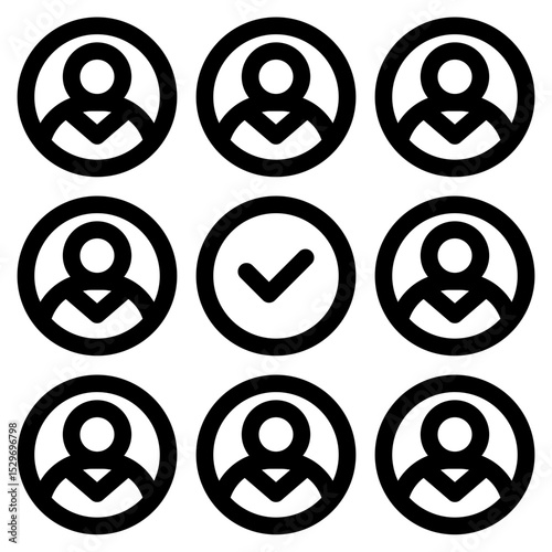 Social icon vector illustration
