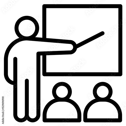 Mentoring icon vector illustration