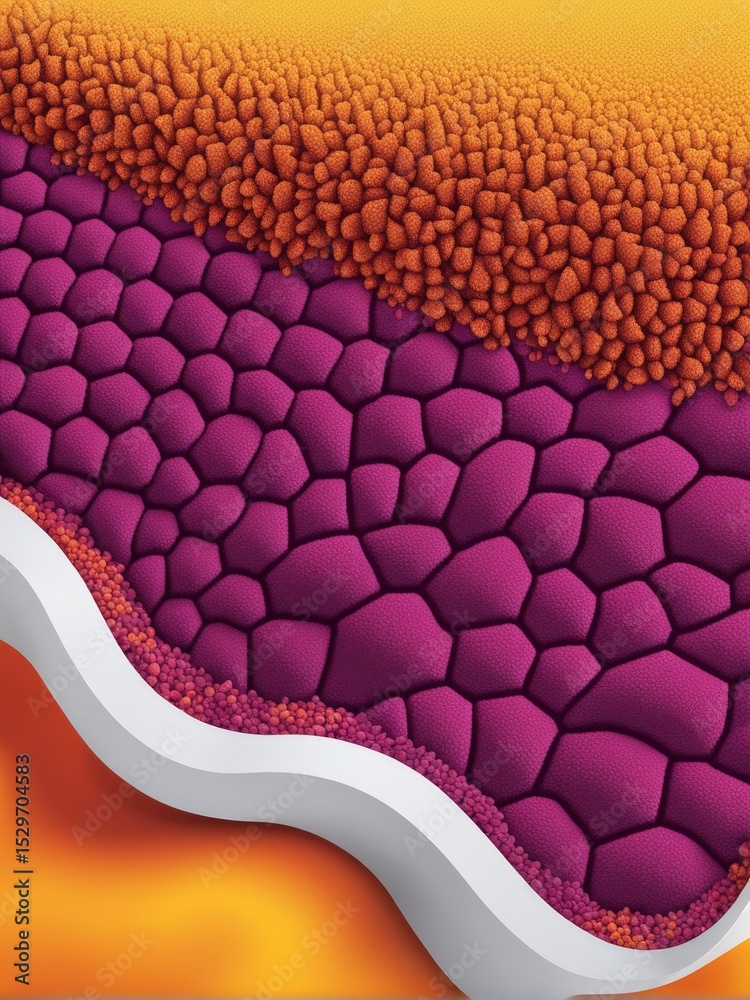Obraz premium 3d illustration, abstract background with colorful shapes and layers for presentation. digital banner, design shadows