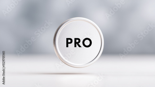 A sleek, minimalist button with the word 