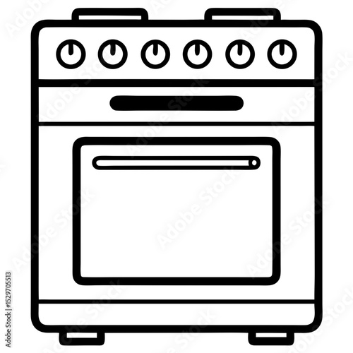 set of household appliances vector