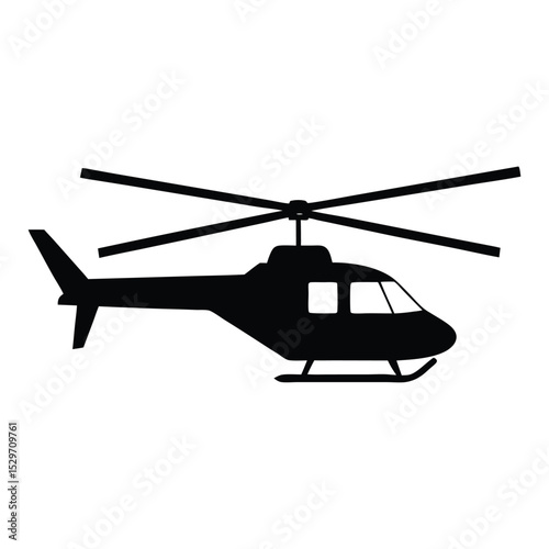 helicopter in flight
