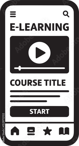 Revolutionizing Education Mobile E-Learning Platform for Accessible and Engaging Courses