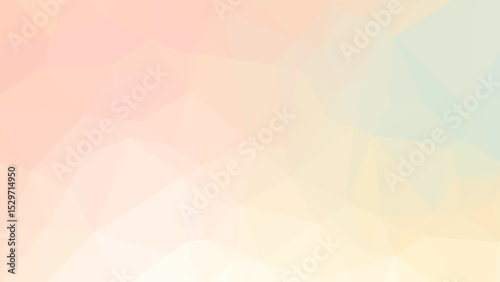 Multicolor pastel polygonal mosaic background wallpaper. Abstract geometric triangular background