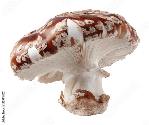 Mushroom growth observation forest clearing nature natural habitat mycology