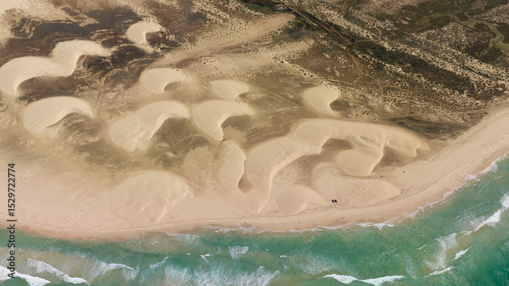 Obraz premium sand and water