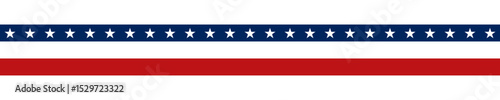 Free Download United States flag. Stars and stripes ribbon - GFXLoad