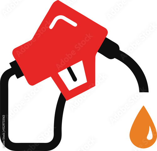 gas pump nozzle with gas pump