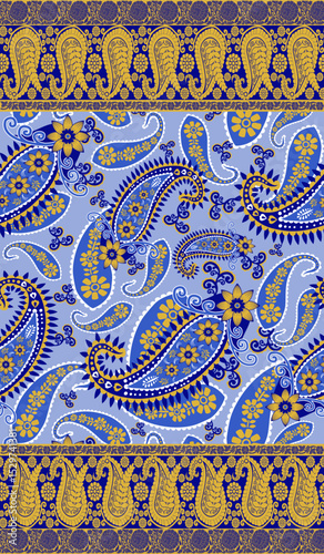 elegant paisley pattern for wallpaper background and textile beautiful paisley originated in persia and paisley is popular in Iran india scotland this paisley design is good for dress shawl scarf rida