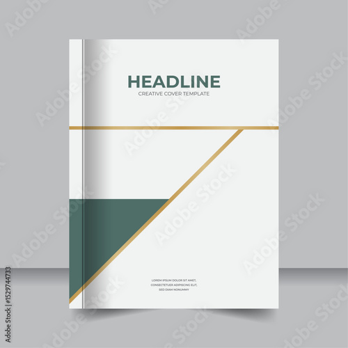 Business Identity Flyer and Magazine Cover Templates for Branding, Professional Corporate Brochure and Poster Template Design
