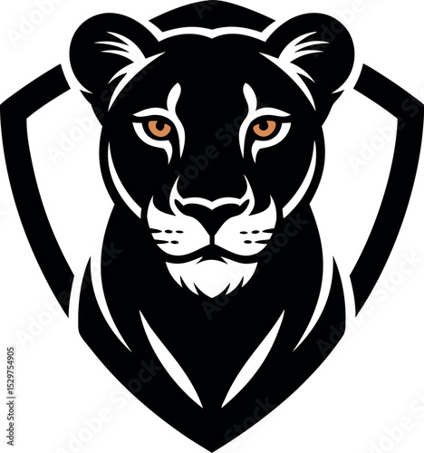 Leopard Head Logo Vector art, icons, and graphics