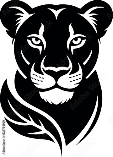 Leopard Head Logo Vector art, icons, and graphics