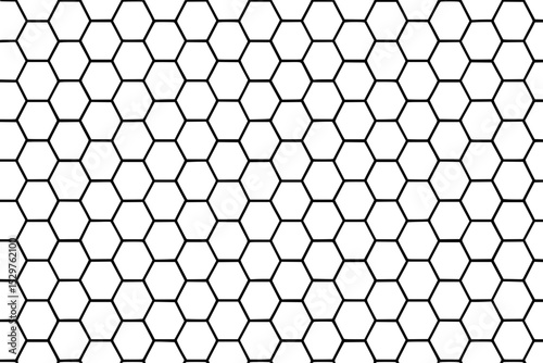 Seamless honeycomb pattern vector design with geometric hexagonal shapes.
