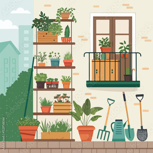 vector illustration of a house