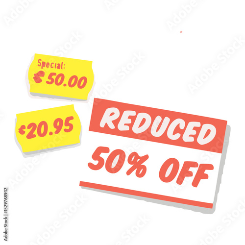 Sale sticker vector design elements, price tag, starburst, quality mark, sunburst badge, discount
