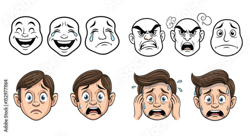 Exploring the Spectrum of Human Emotions from Joy to Fear and Sadness