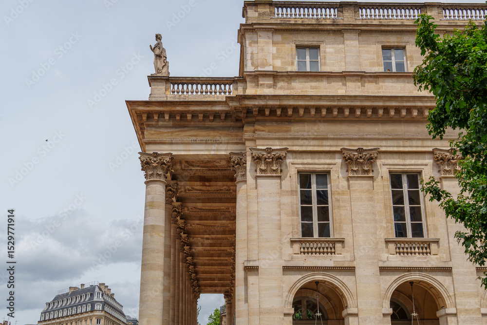 Naklejka premium Bordeaux an der Garonne in Frankreich
