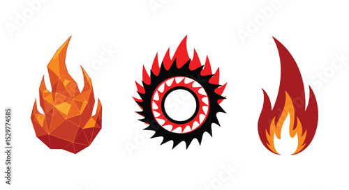 Exploring the Art and Symbolism of Fire: Diverse Representations of Flames and Heat