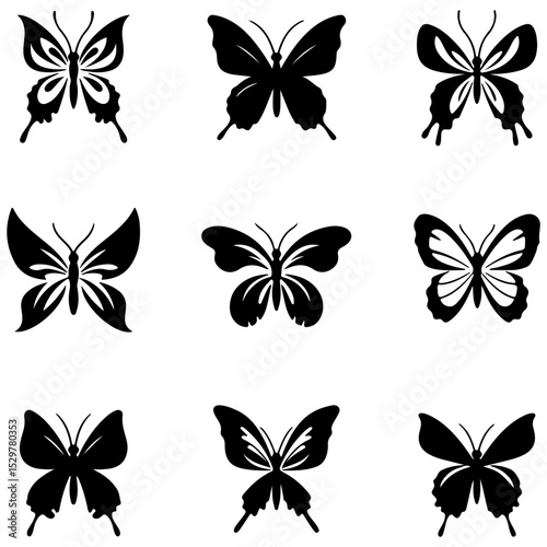 A builder's kit of butterfly body parts for anatomical illustration
