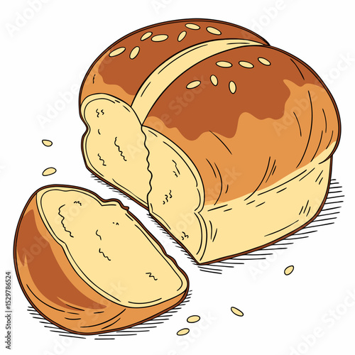 set of bread