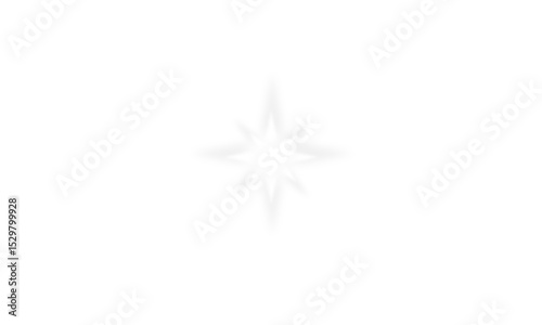 Sunburst light effect isolated on transparent background. Glowing sun rays with soft light leaks. Shining bright burst sunlight. Flare glow PNG. Lens flare effect. Golden glow