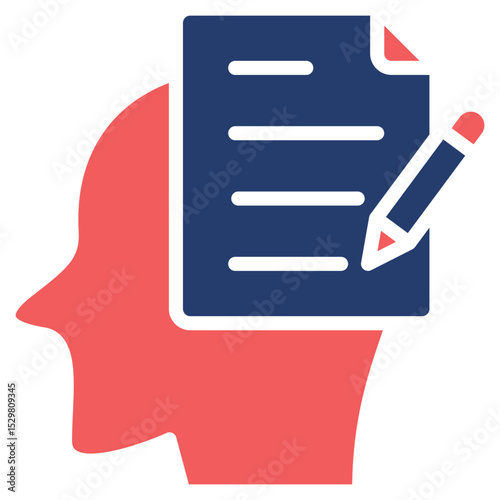 Planning solid color icon