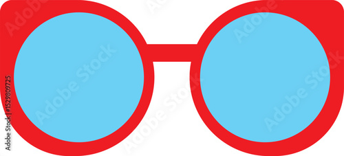 Summer sunglass vector design.