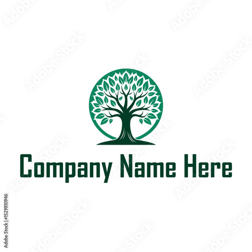 Natural Tree Logo Design