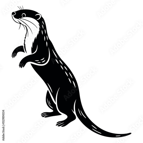 Seal Vector Silhouette Illustration – Marine Animal Clip Art for Ocean and Wildlife Themes