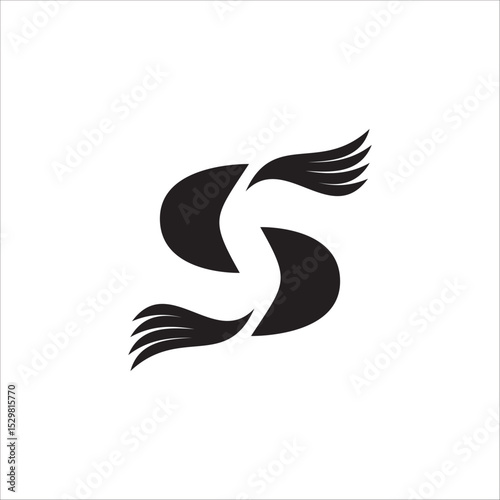 The logo features a bold, stylized "S" that exudes modernity and elegance. The design uses clean, flowing lines that create a sense of movement and dynamism, symbolizing progress and innovation. 