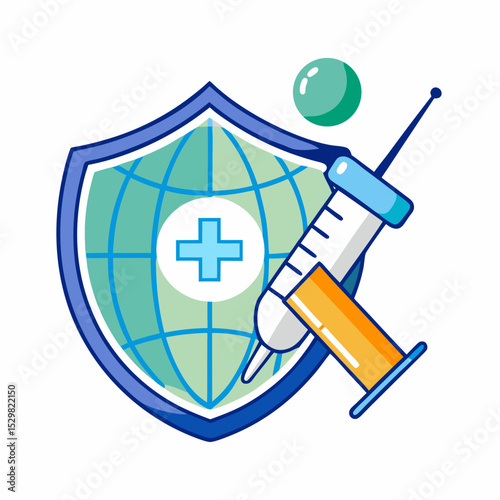 World Polio Day Vaccine Immunization Vector Illustration