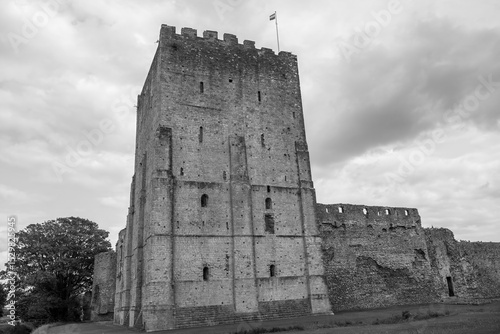 originally built in the late 3rd century Portchester Castle Hampshire England is the most impressive and best preserved of the Saxon shore forts photo