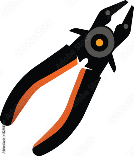 Machinery equipment vector art illustration