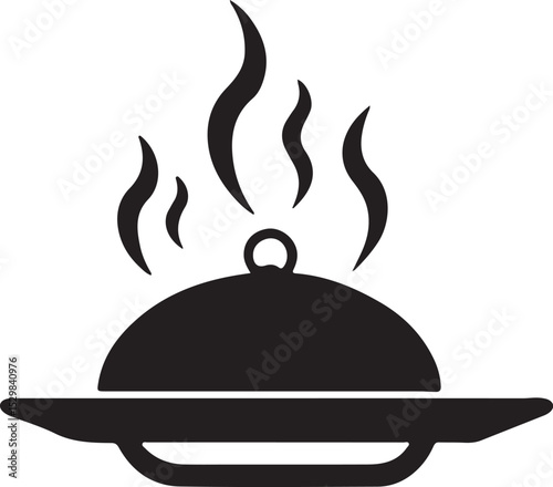 restaurant cloche icon