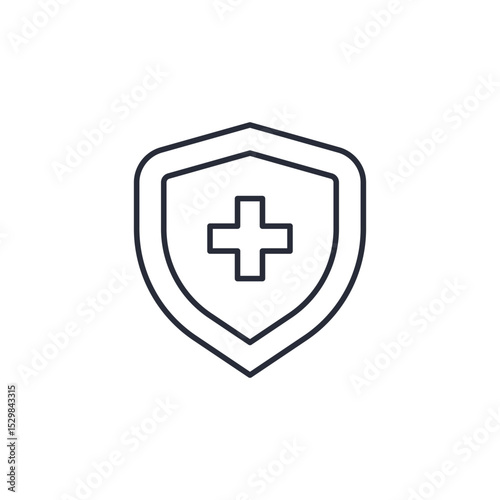immune icon. projector Symbol sign for mobile concept and web design. Vector icon, Logo illustration, Vector graphics