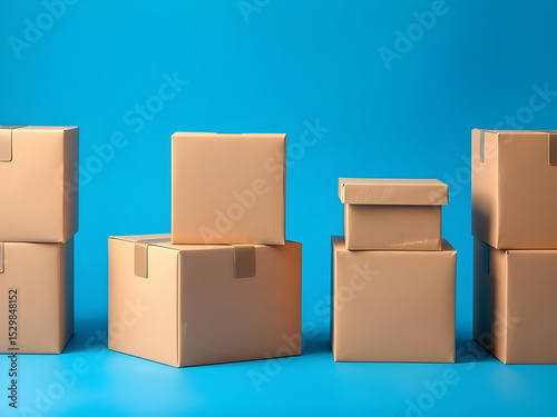 set of boxes