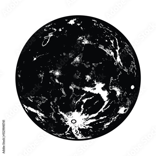 full moon  elements of this image furnished by nas (2).eps