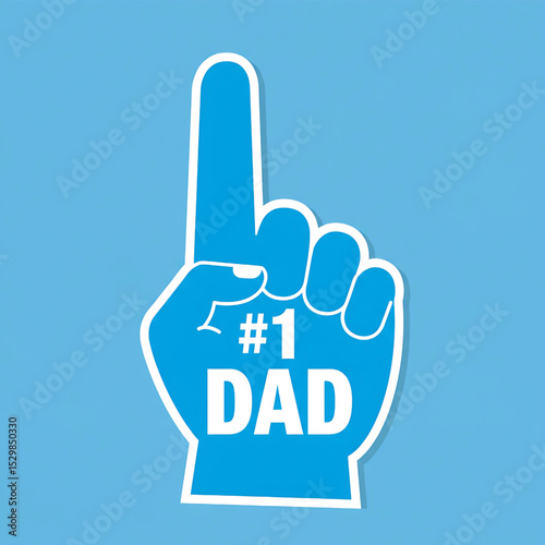 Celebrating Father's Day: Number One Finger for Fatherhood