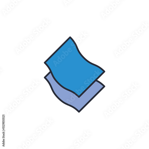 layer icon. projector Symbol sign for mobile concept and web design. Vector icon, Logo illustration, Vector graphics