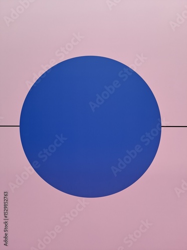 abstract blue background with circles