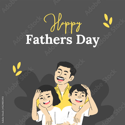 Grey Minimalist Fathers Day Instagram Post