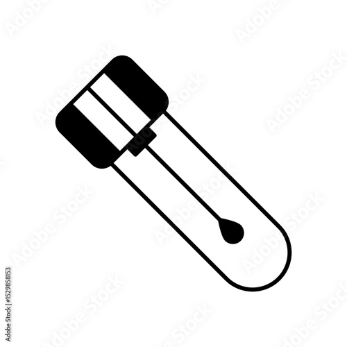Medical Swab Test Sample Fill Icon