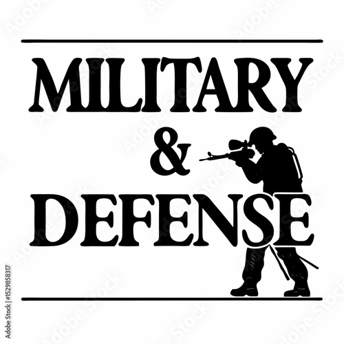 Military & defense soldier silhouette png transparent background