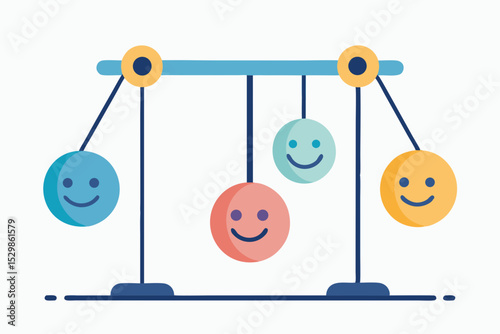 mood swing tracker with pendulum