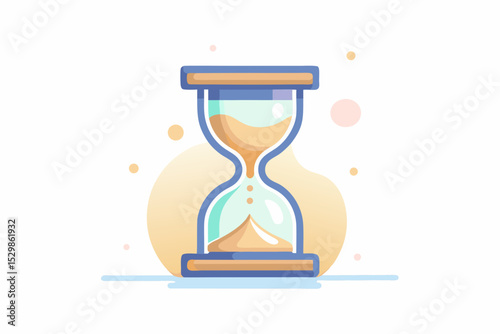 focus timer hourglass soft sand